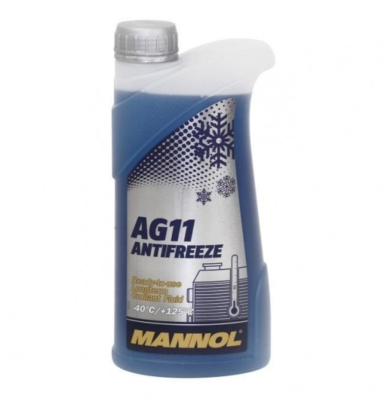 Antifreeze AG11 -40 blue прозрачная кан.1л(1.08кг)