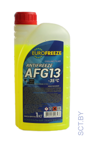 Antifreeze EUROFREEZE AFG 13 20кг ЖЕЛТЫЙ